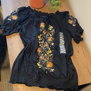RXB Embroidered Top